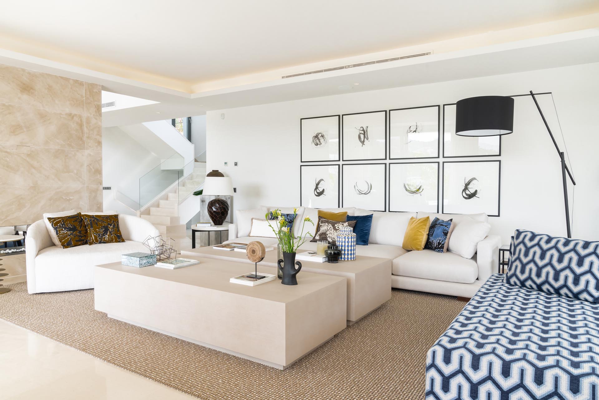mediterranean style interior design living room
